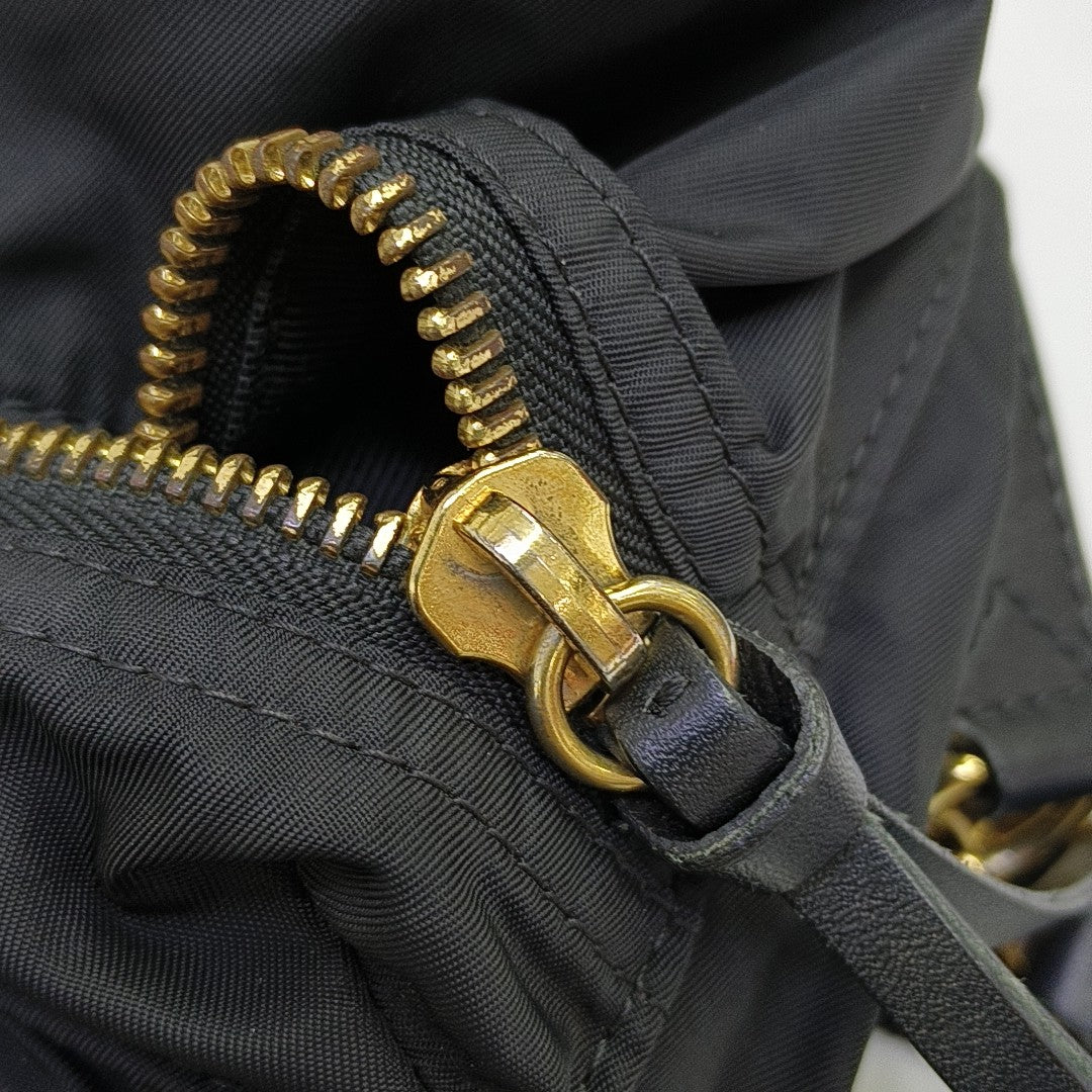 The Rucksack Medium Nylon Black