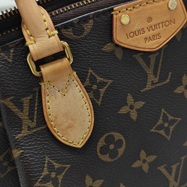 TURENNE Monogram Coated Canvas Brown