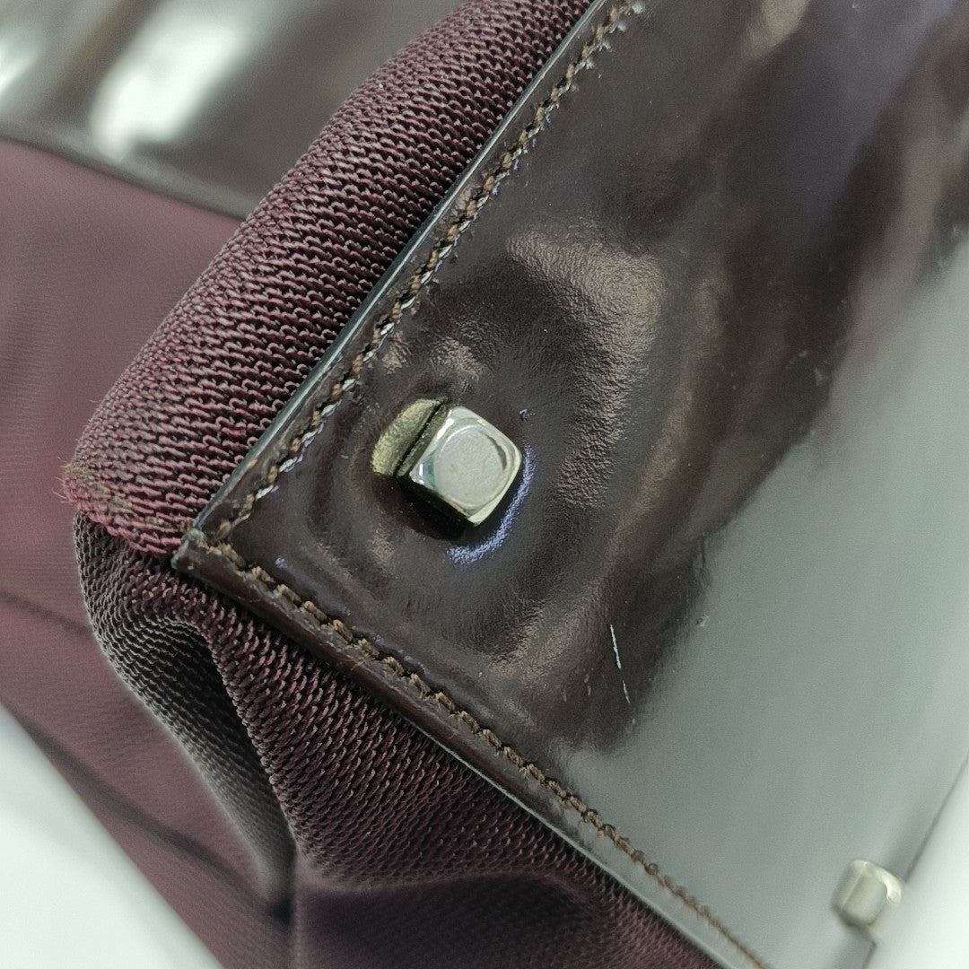 Satchel Calfskin Red