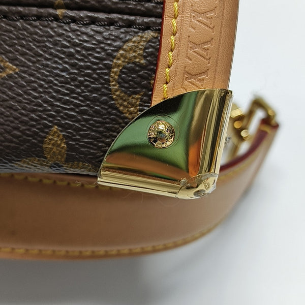 SIDE TRUNK PM Monogram Coated Canvas Brown