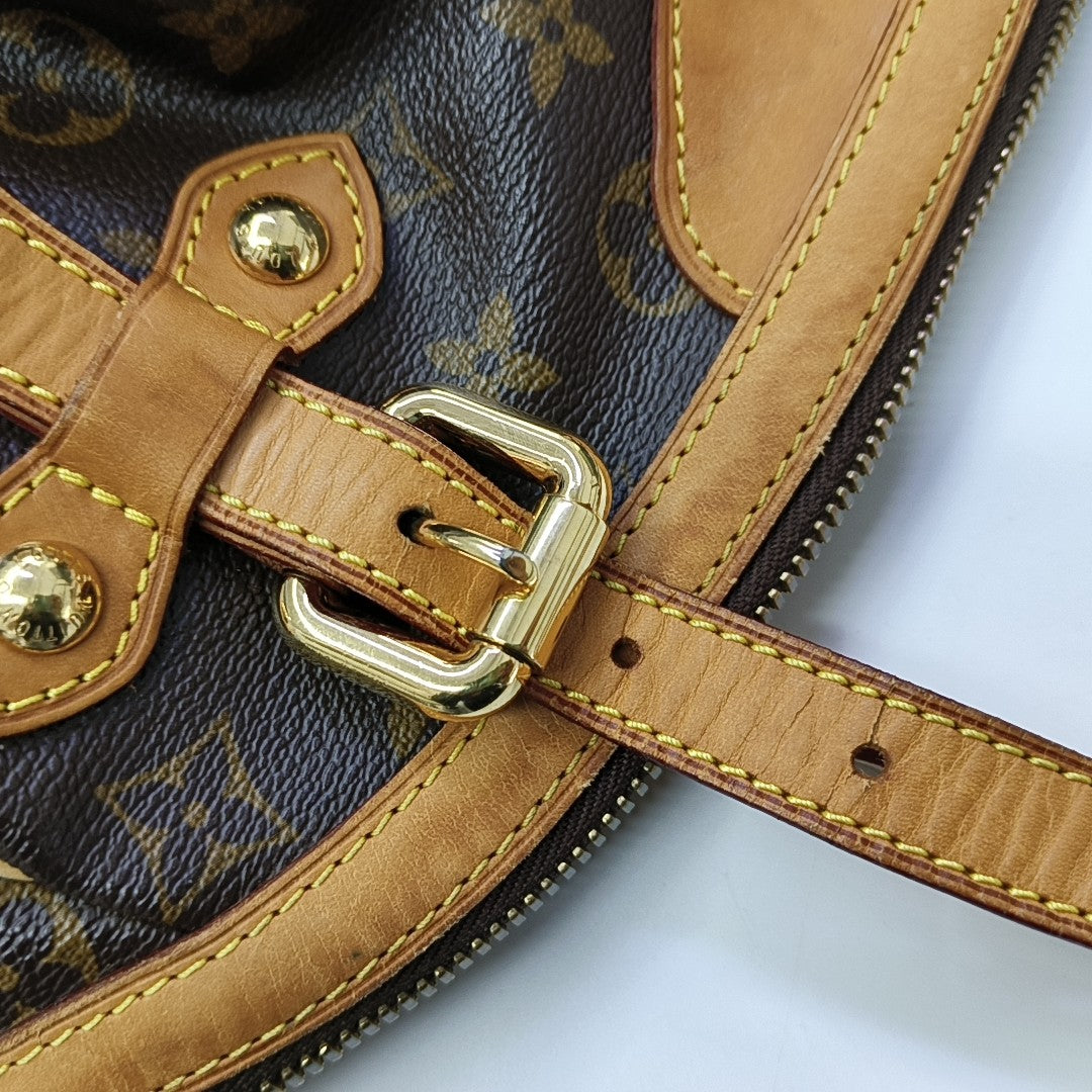 TIVOLI GM Monogram Coated Canvas Brown