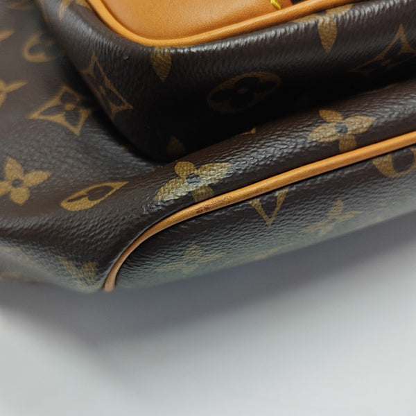 MONTSOURIS CARGO Monogram Coated Canvas Brown