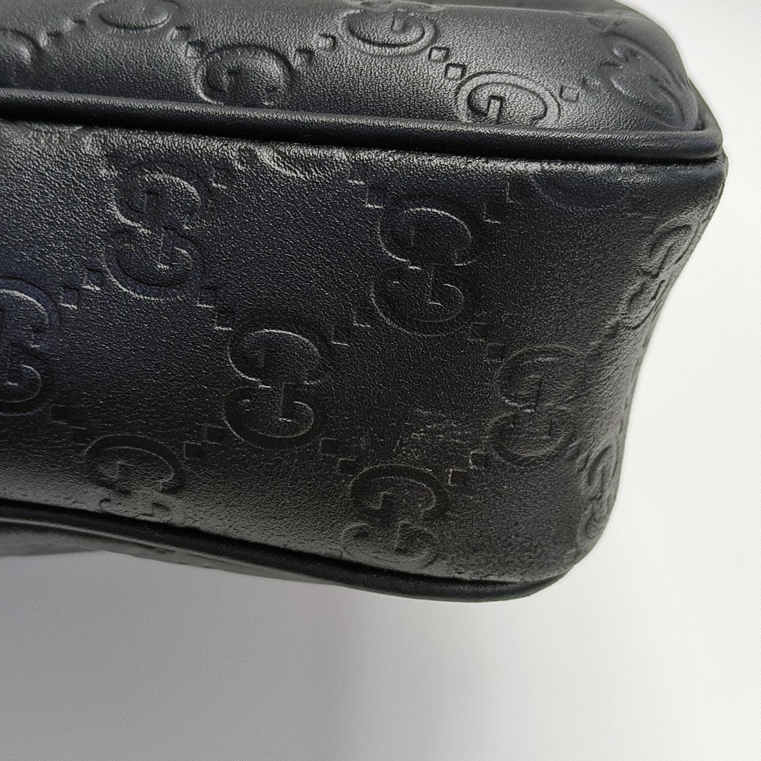 Signature Monogram Calfskin Black