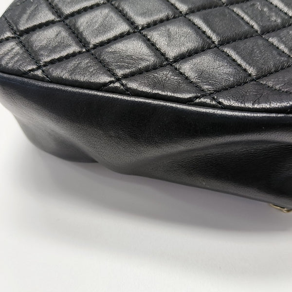 Westminster Medium Quilted Lambskin Black