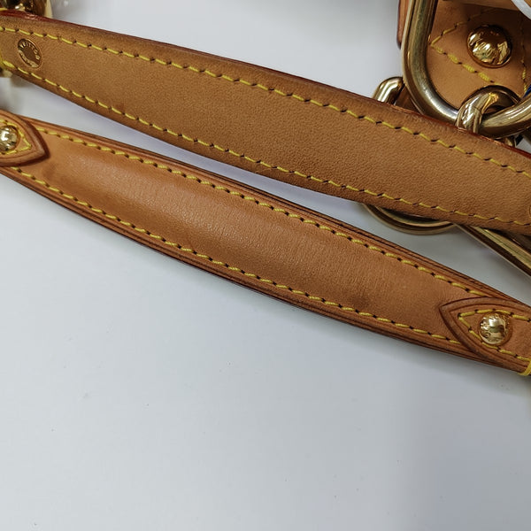 LV × TM URSULA Monogram Coated Canvas White