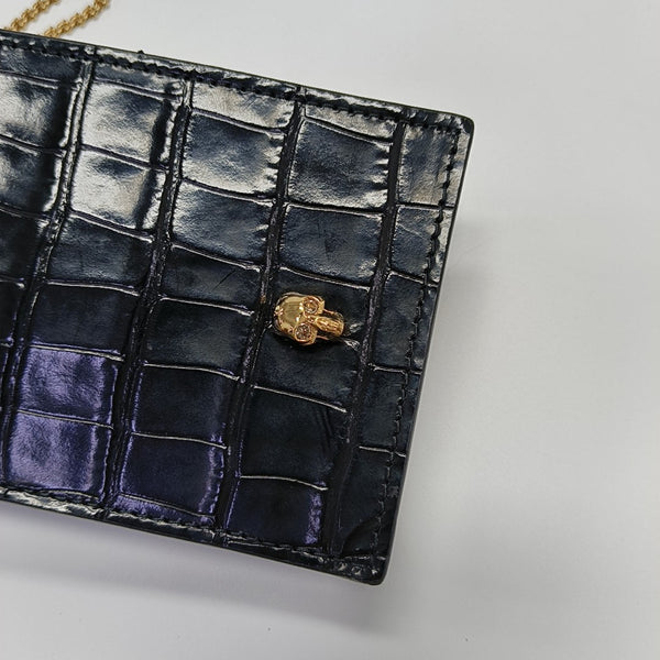 Calfskin Shoulder Bag Black