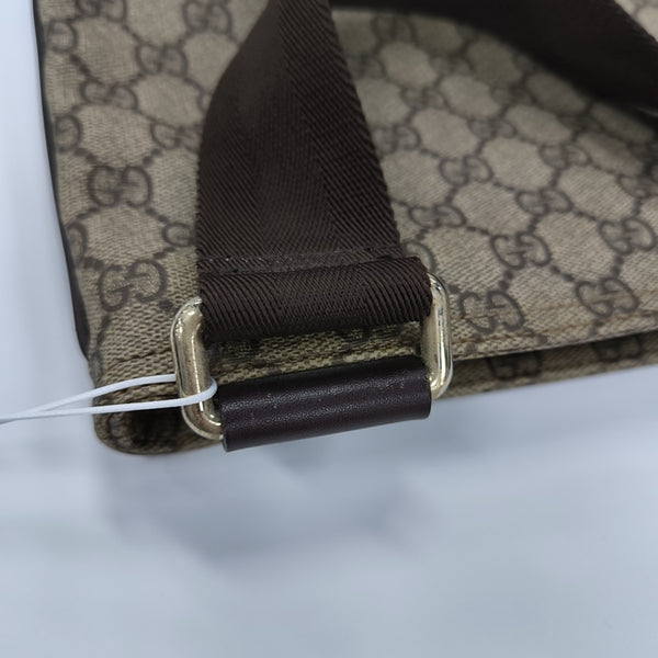 Monogram Coated Canvas Shoulder Bag Beige
