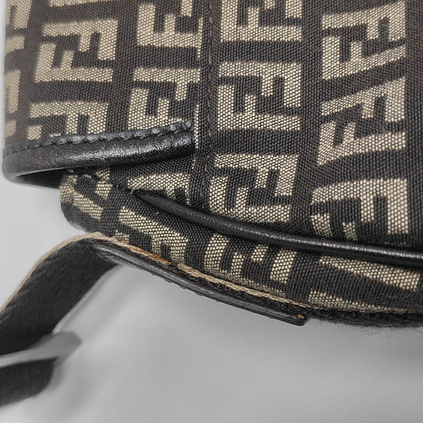 Canvas Shoulder Bag Brown