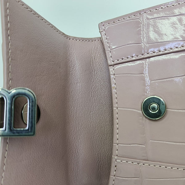 Hourglass Mini Calfskin Pink