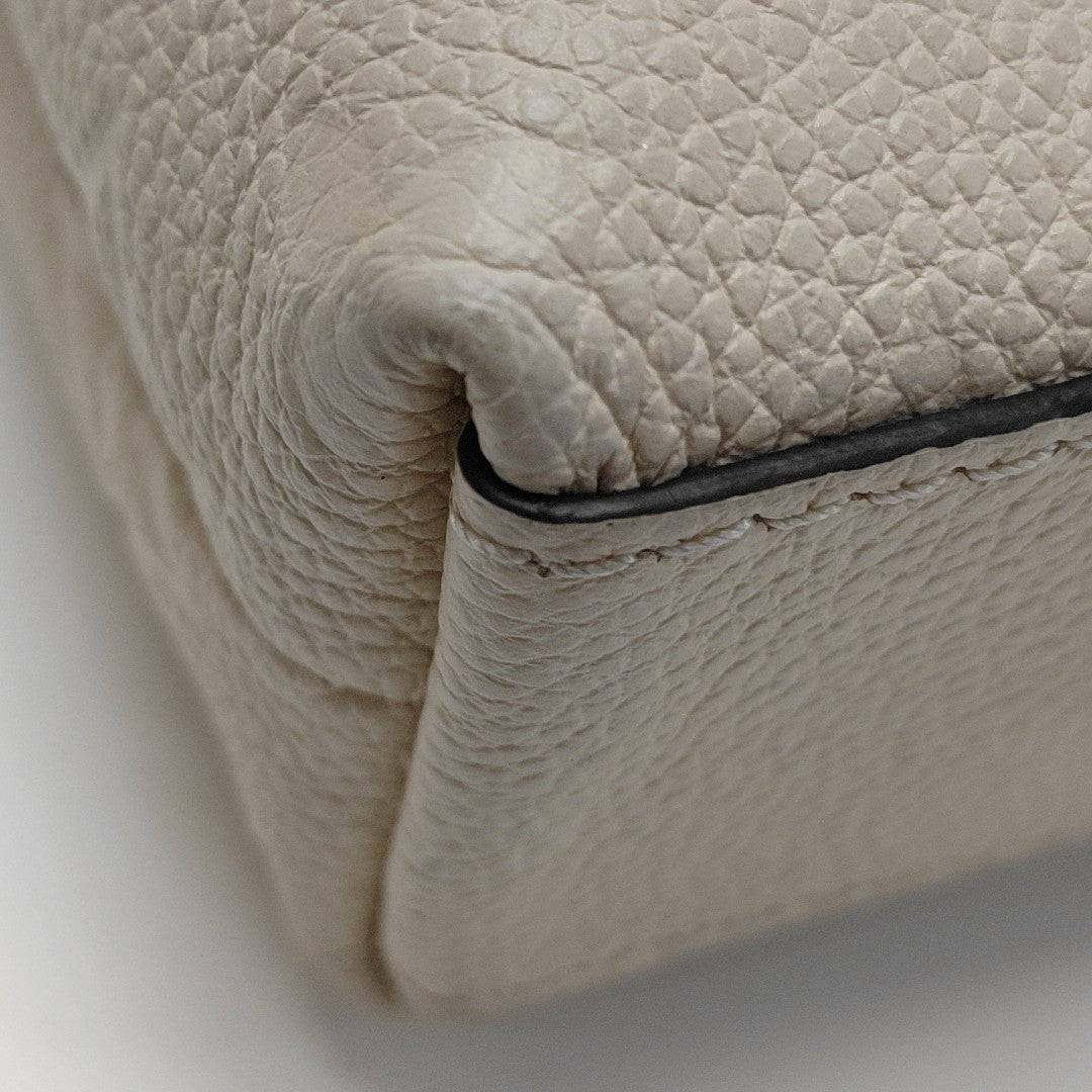 NANO MADELEINE Nano Monogram Calfskin Beige