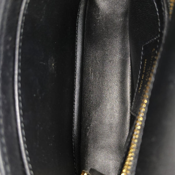 Dior Caro Small Cannage Calfskin Black