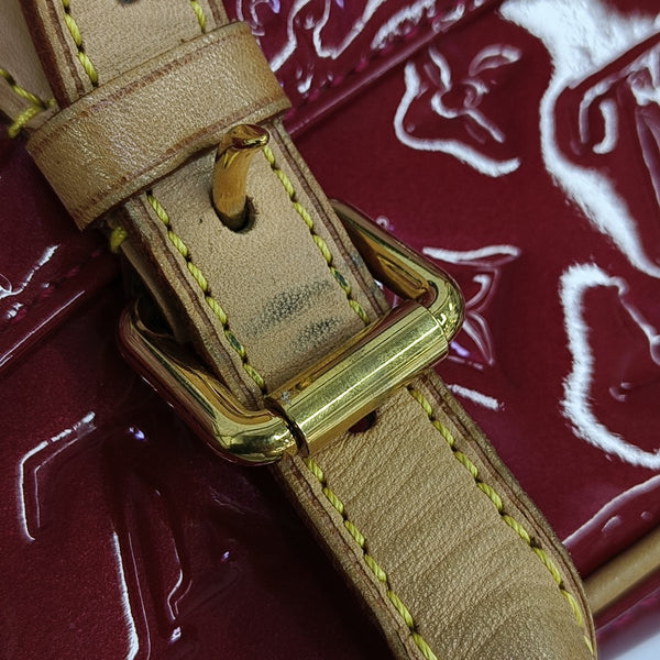 SUMMIT DRIVE Patent Leather Red