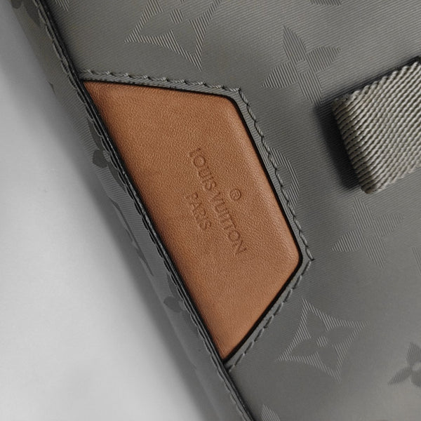 Monogram Special Material Shoulder Bag Gray