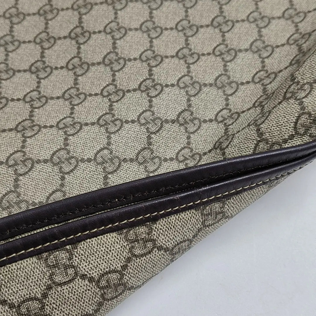 Monogram Coated Canvas Tote Bag Black