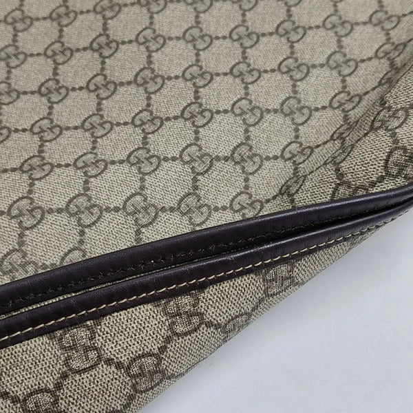 Monogram Coated Canvas Tote Bag Black