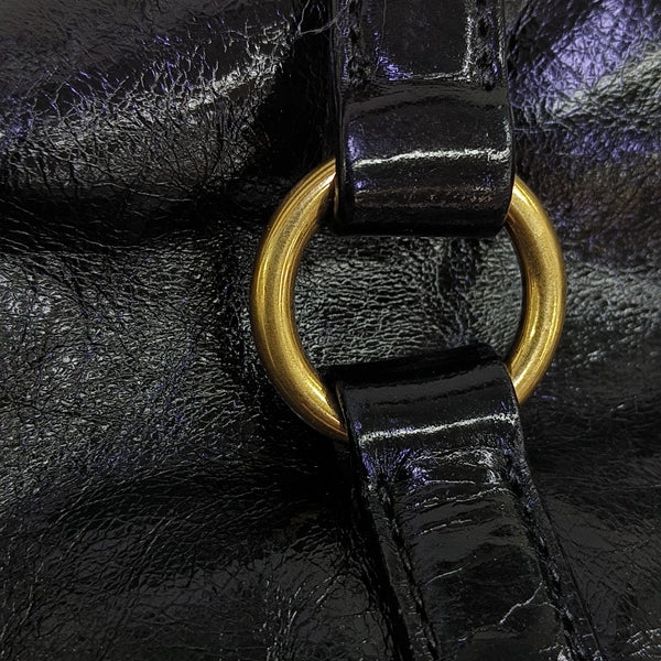 Bow Calfskin Black