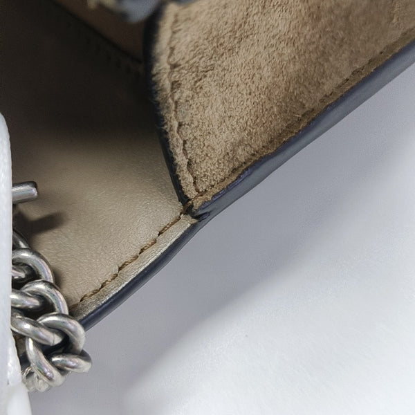 Dionysus Super Mini Monogram Coated Canvas Beige