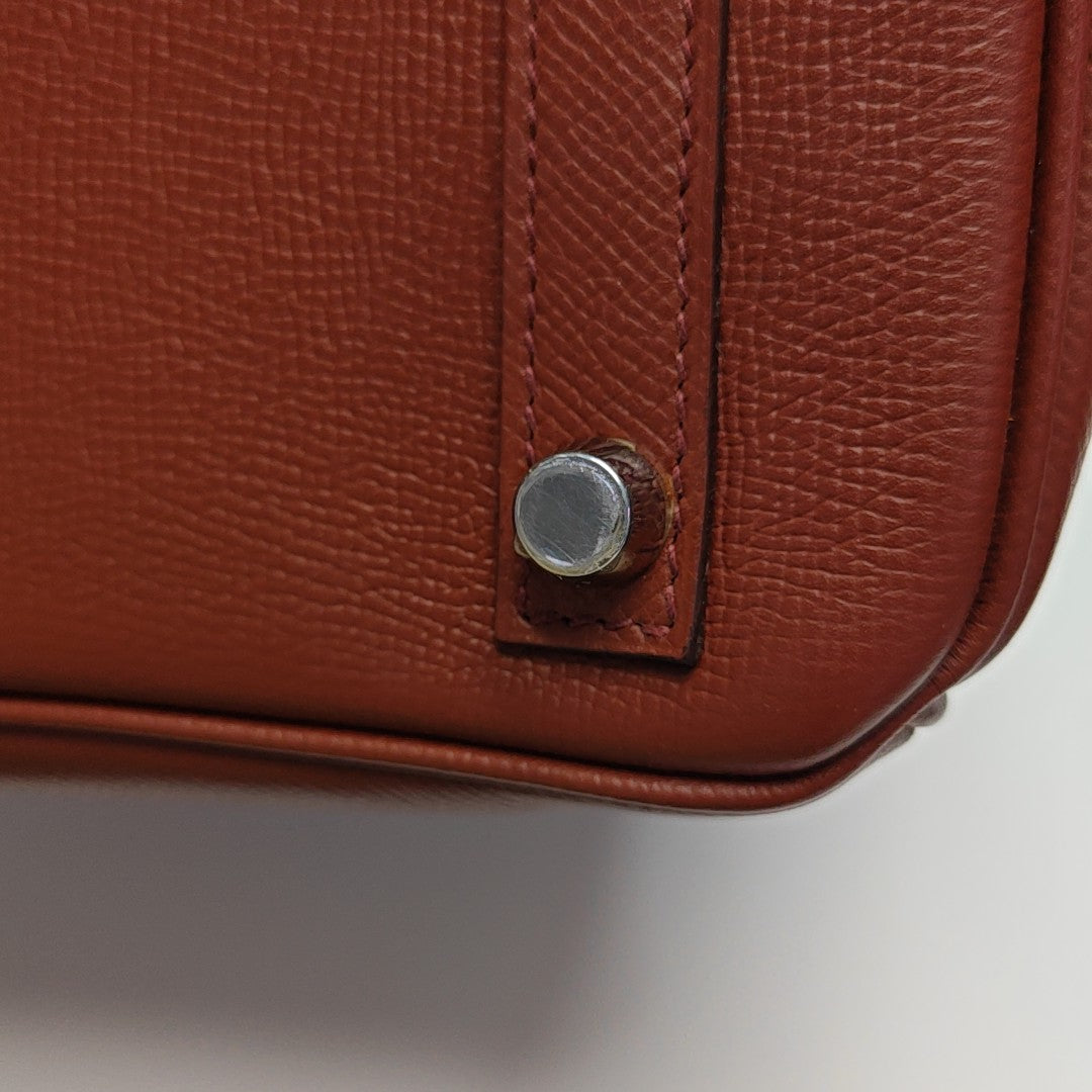Birkin 30 Epsom Red