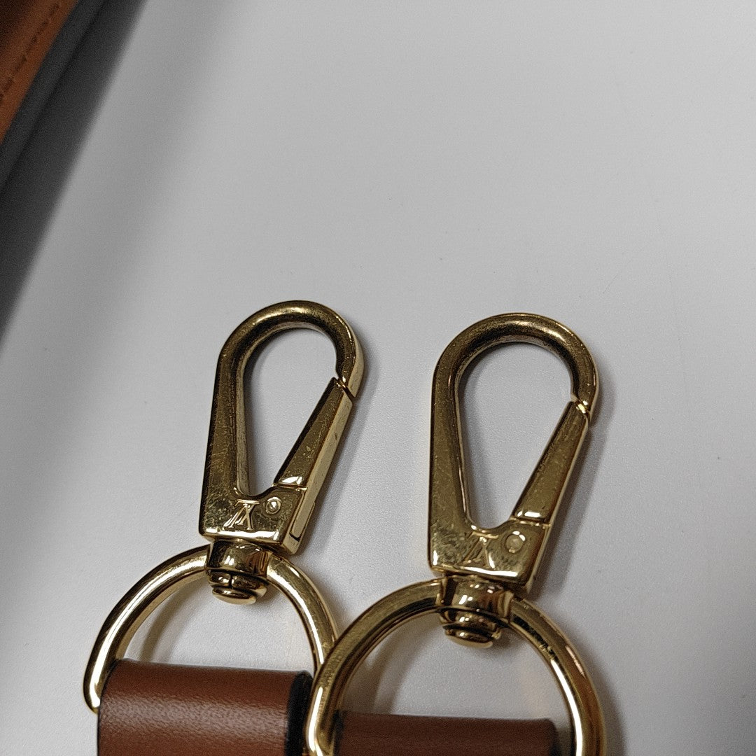 DAUPHINE Mini Monogram Coated Canvas Brown