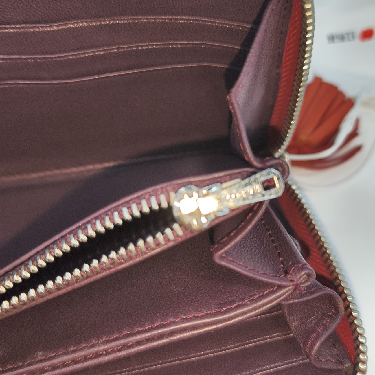 Brand Calfskin Red