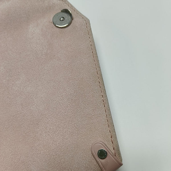 SAINT MICHEL Monogram Coated Canvas Pink