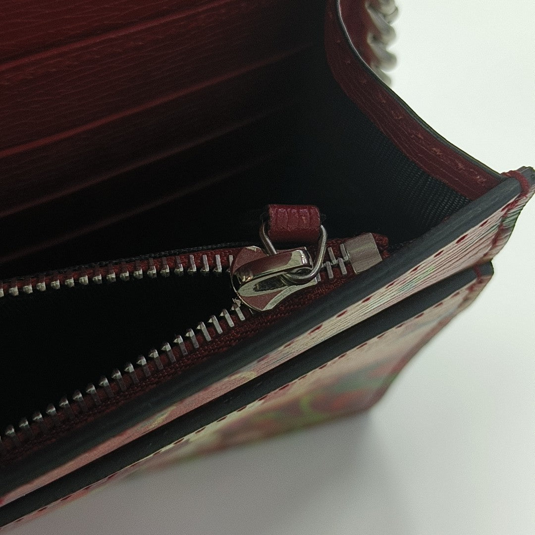 Calfskin Shoulder Bag Red