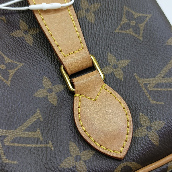 NICE Monogram Coated Canvas Brown
