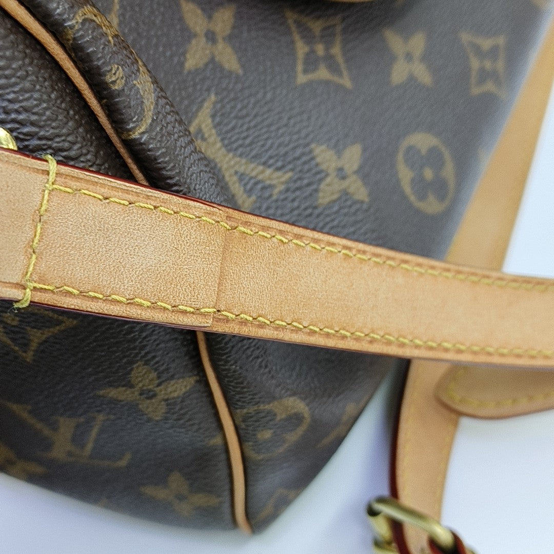 SPEEDY 25 Monogram Coated Canvas Brown