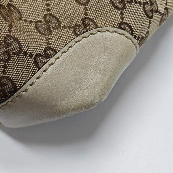 Sukey Monogram Canvas Beige