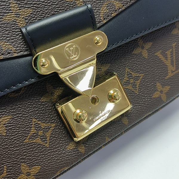 MARCEAU Monogram Coated Canvas Brown