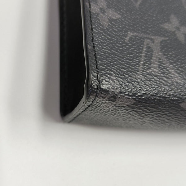 GASTON Monogram Coated Canvas Black