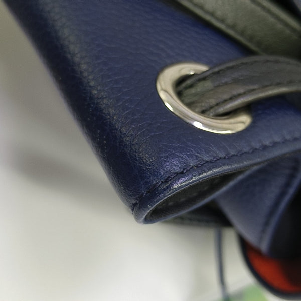 Calfskin Backpack Blue