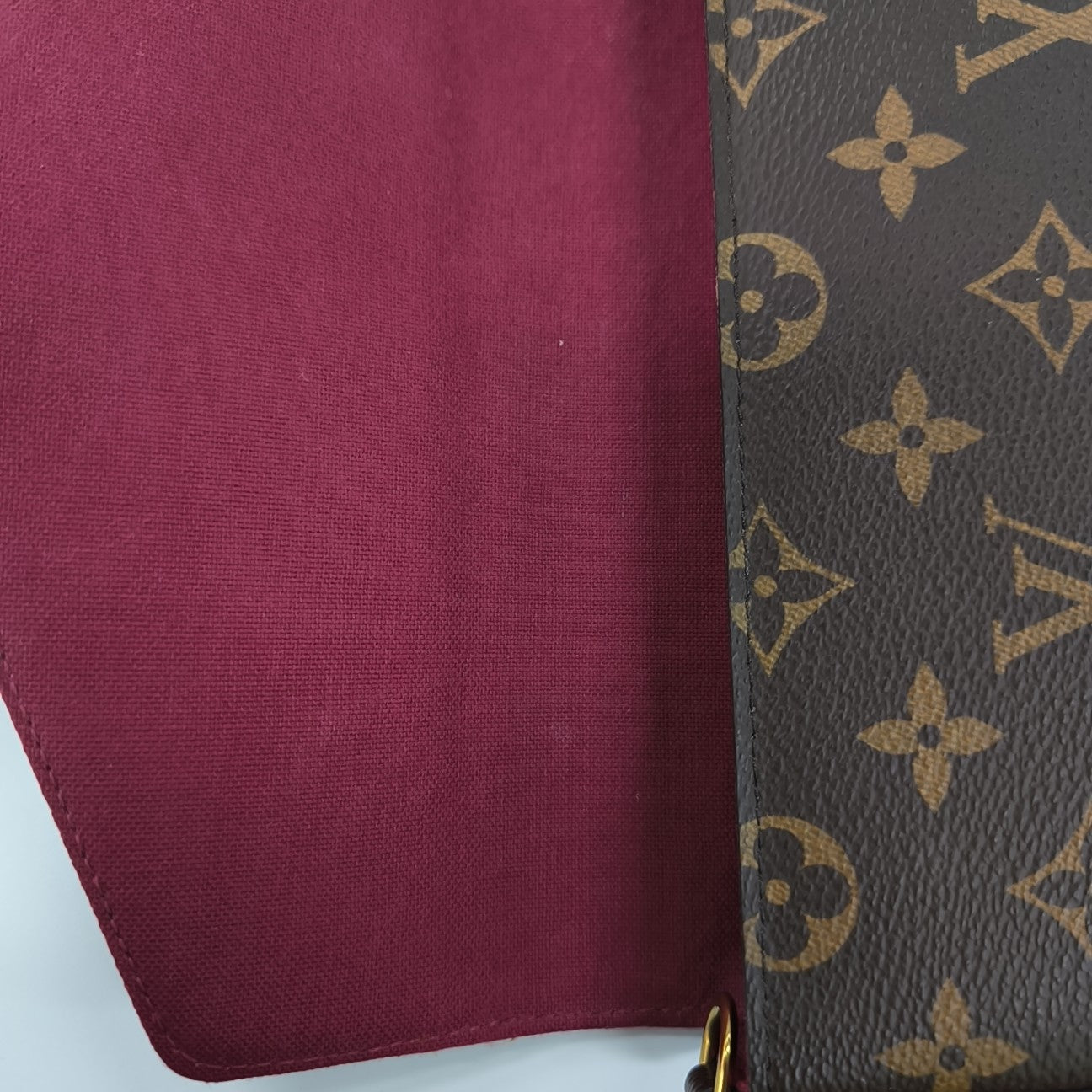FÉLICIE Monogram Coated Canvas Brown