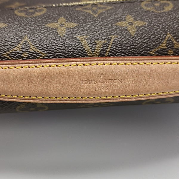 MÉTIS MM Monogram Coated Canvas Brown