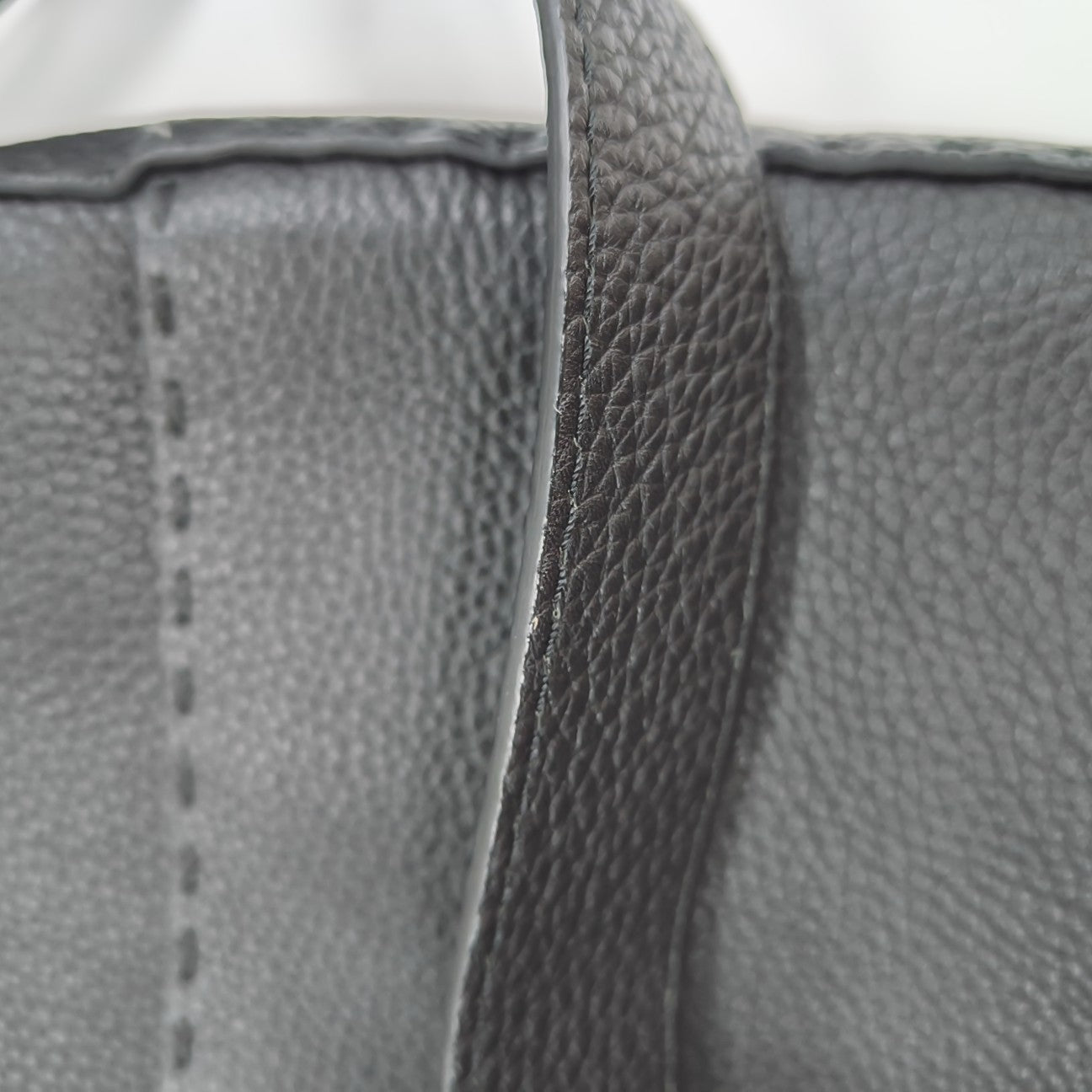 Calfskin Shoulder Bag Black