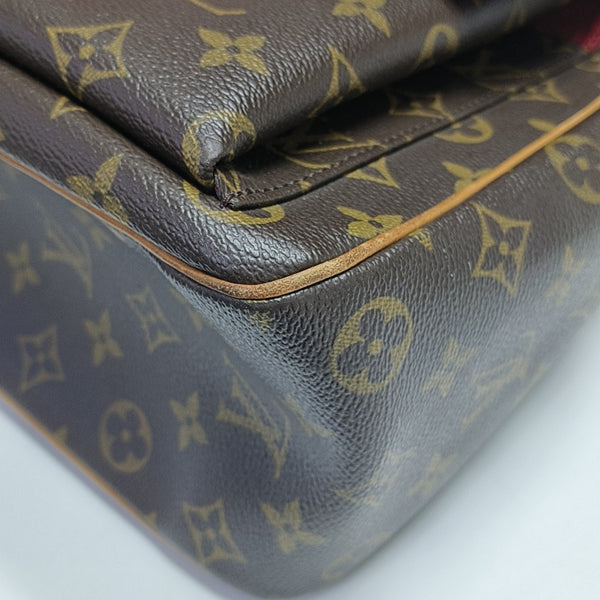 MULTIPLE Monogram Coated Canvas Brown