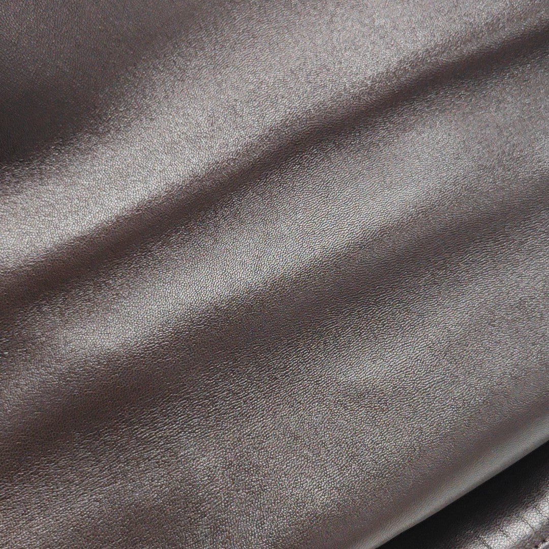CHANEL 19 Maxi Quilted Calfskin Brown