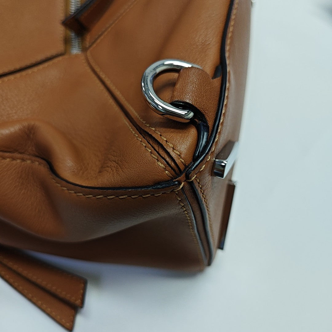 Puzzle Small Calfskin Brown