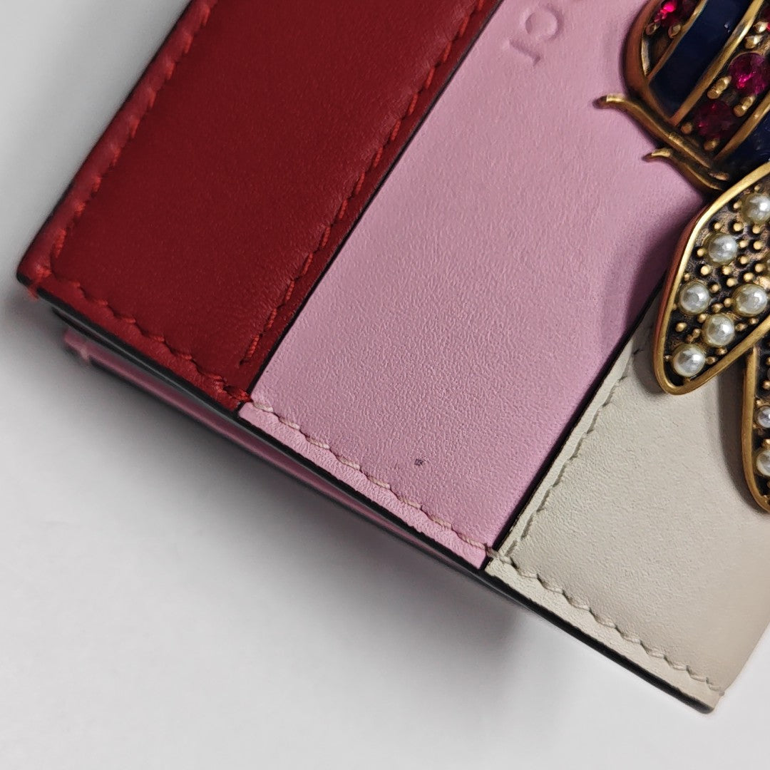 Queen Margaret Calfskin Multicolor Card Holder