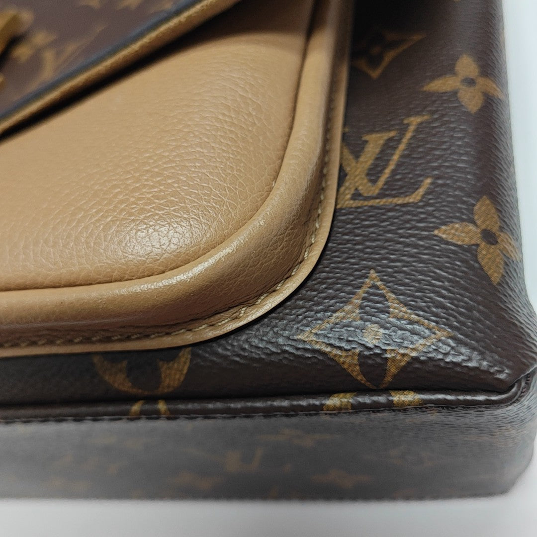 MARIGNAN Monogram Coated Canvas Brown