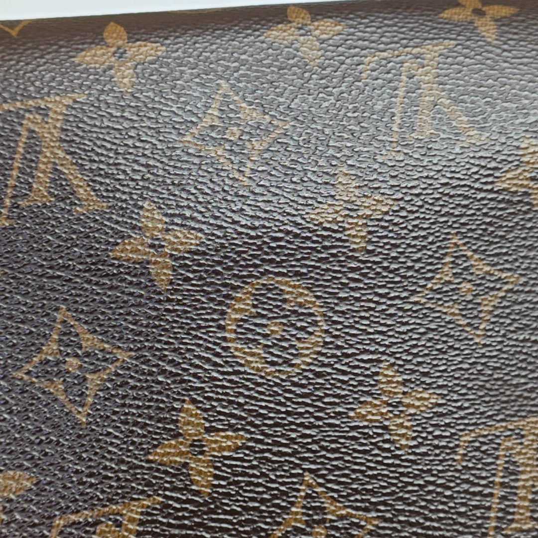 DAUPHINE Mini Monogram Coated Canvas Brown
