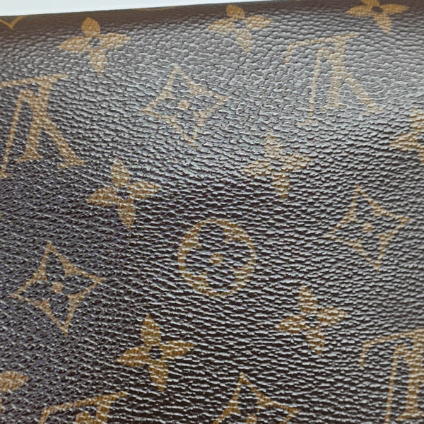 DAUPHINE Mini Monogram Coated Canvas Brown