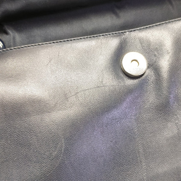 Calfskin Shoulder Bag Black