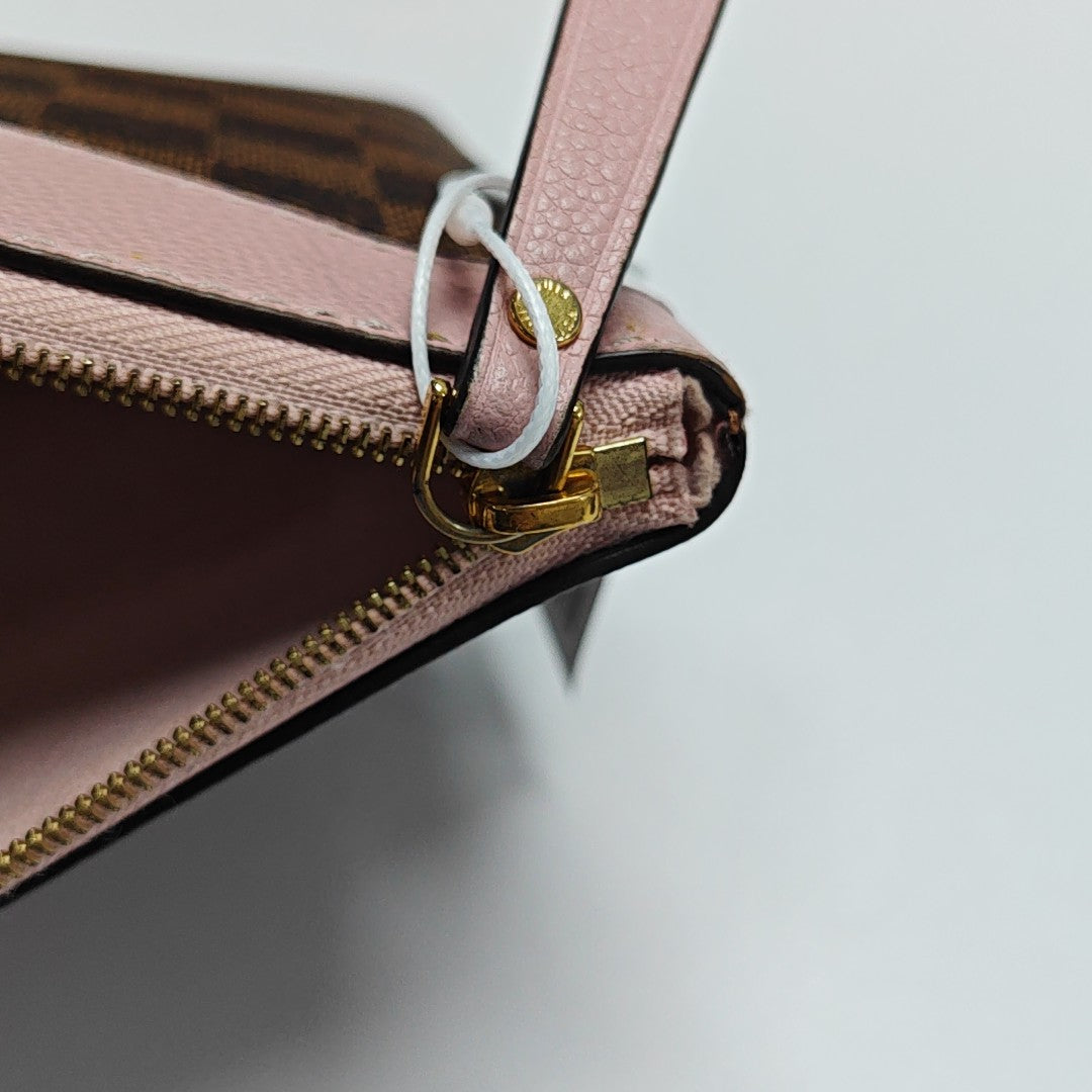 DAILY Damier Ebene Coated Canvas Brown