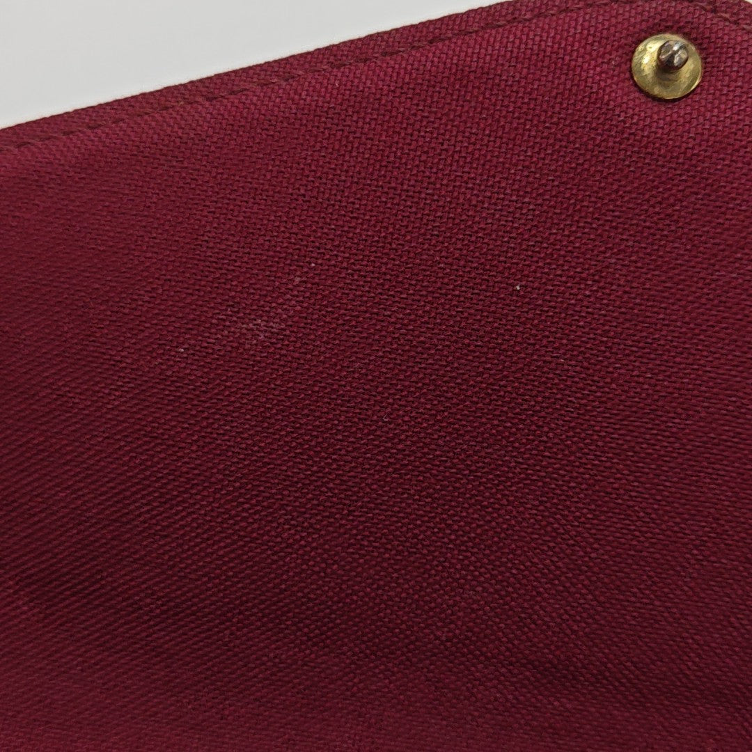 FÉLICIE Monogram Coated Canvas Brown