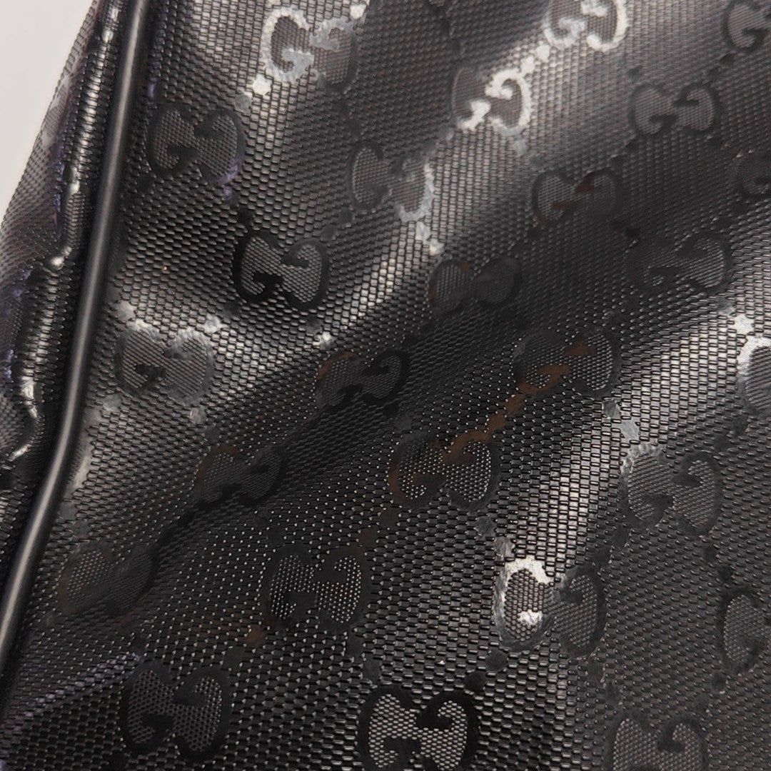 GG Imprime Coated Canvas Black
