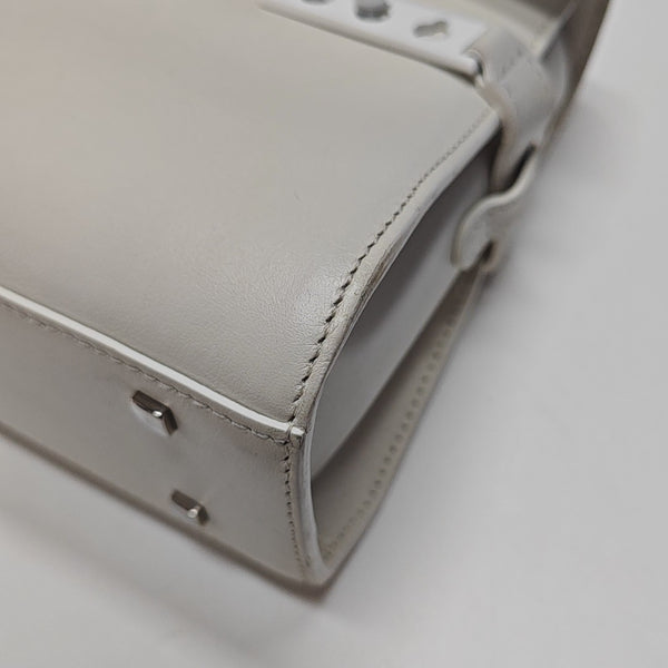 Tempête Small Calfskin White