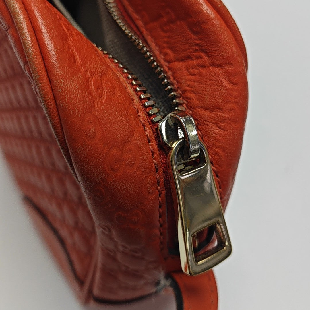 Bree Monogram Calfskin Orange