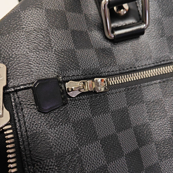 ROADSTER Damier Graphite Coated Canvas Gray