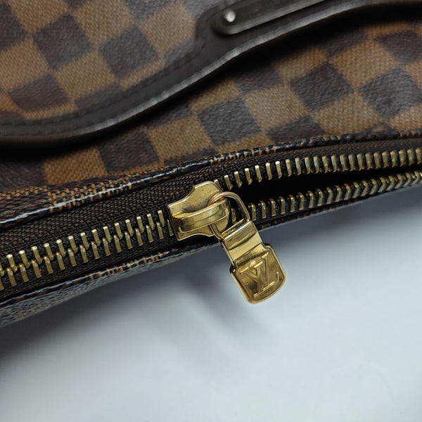 BLOOMSBURY PM Damier Ebene Coated Canvas Brown